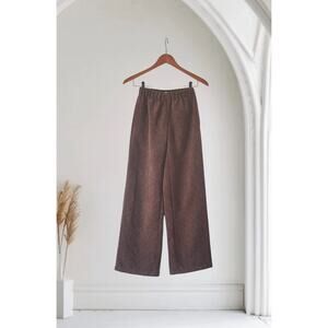 BDG Urban Outfitters Casual Wide Leg Pull-On Corduroy  Brown Size XXS
